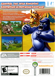 
SimAnimals: Africa | Wii | back cover 1
