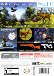 
Cabela's Outdoor Adventures | Wii | back cover 1