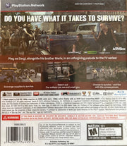 
The Walking Dead: Survival Instinct | PlayStation 3 | back cover 1 | Region: North America | Source: LaunchBox