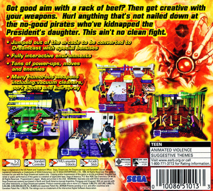 
Dynamite Cop! | Dreamcast | back cover 1
