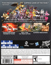 
Power Rangers: Battle for the Grid | PlayStation 4 | back cover 1 | Region: North America | Source: LaunchBox