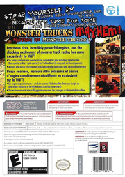 
Monster Trucks Mayhem | Wii | back cover 1