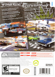
Need for Speed: ProStreet | Wii | back cover 1