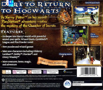 
Harry Potter and the Chamber of Secrets | Game Boy Advance | back cover 1