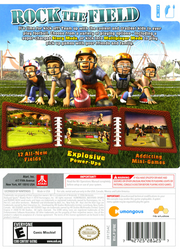 
Backyard Sports: Rookie Rush | Wii | back cover 1