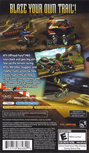 
ATV Offroad Fury Pro | PSP | back cover 1