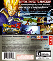 
Dragon Ball Z: Burst Limit | PlayStation 3 | back cover 1