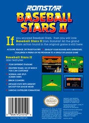 
Baseball Stars II | NES | back cover 1