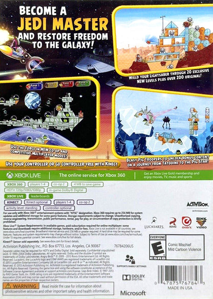 
Angry Birds: Star Wars | Xbox 360 | back cover 1