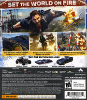 
Just Cause 3 (Day One Edition) | Xbox One | back cover | SKU 662248915814