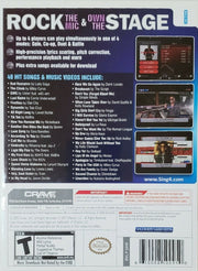
Sing 4: The Hits Edition | Wii | back cover 1