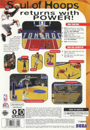 
NBA Live 98 | Saturn | back cover 1