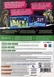 
Monster High: New Ghoul in School | Xbox 360 | back cover 1 | Region: North America | Source: LaunchBox