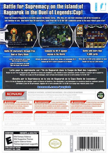 
Yu-Gi-Oh! 5D's Duel Transer | Wii | back cover 1 | Region: North America | Source: LaunchBox