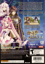 
Record of Agarest War Zero | Xbox 360 | back cover 1 | Region: North America | Source: LaunchBox