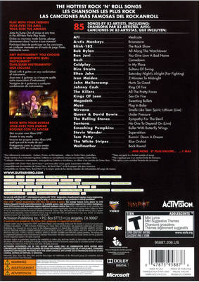 
Guitar Hero 5 | PlayStation 2 | back cover 1