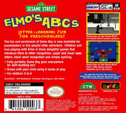 
Sesame Street: Elmo's ABCs | Game Boy Color | back cover 1