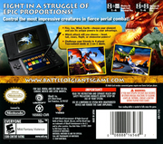 
Battle of Giants: Dragons | Nintendo DS | back cover 1