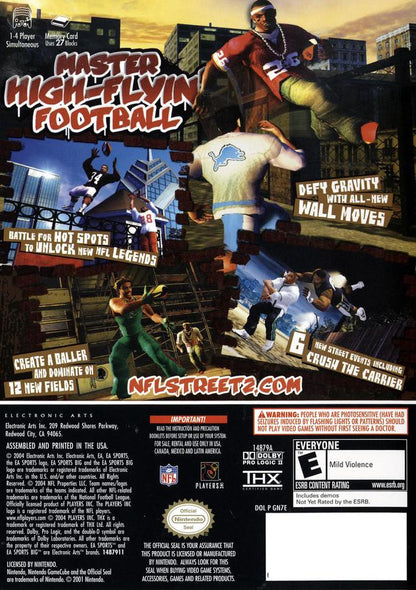 
NFL Street 2 | GameCube | back cover 1