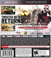 
Twisted Metal | PlayStation 3 | back cover 1 | Region: North America | Source: LaunchBox
