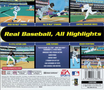
Triple Play '99 | PlayStation | back cover 1