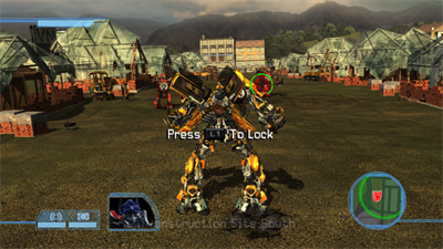 Transformers: The Game | PlayStation 3 | gameplay screenshot 2 | Region: North America | Source: LaunchBox