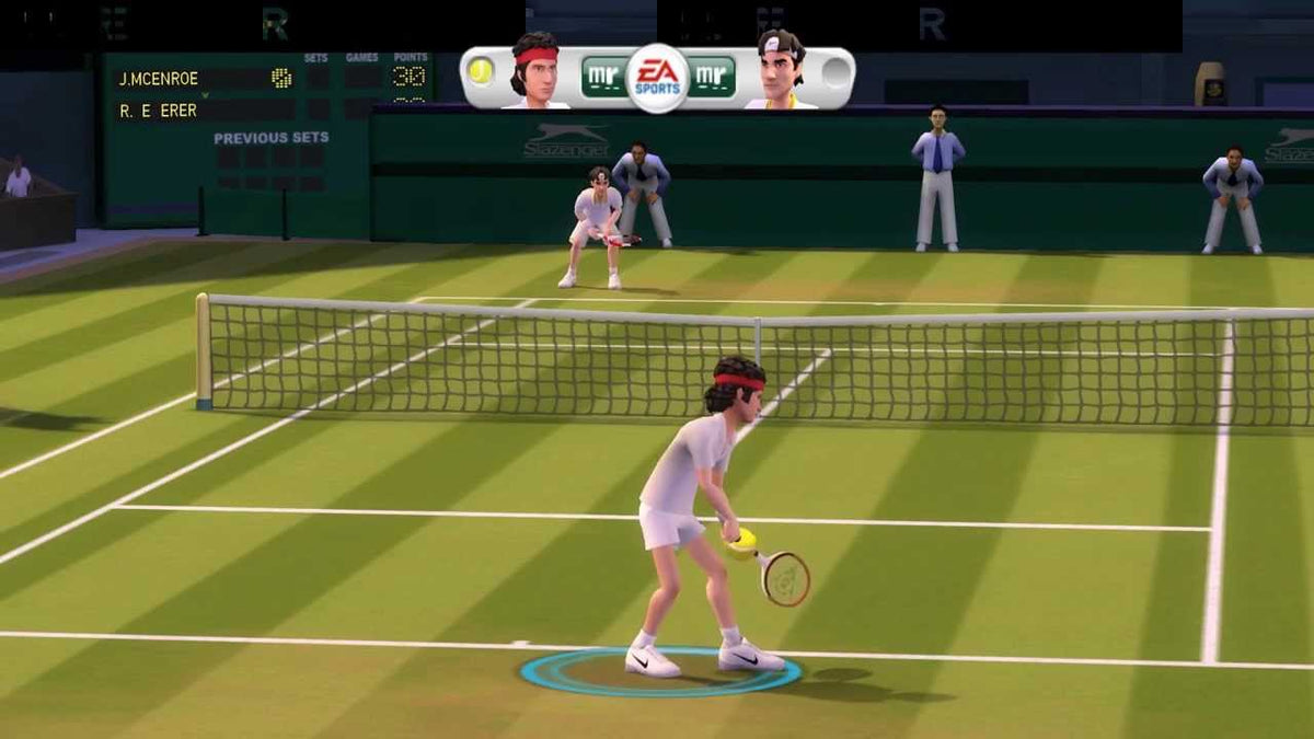
Grand Slam Tennis | Wii | gameplay screenshot 1