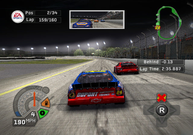 NASCAR 06: Total Team Control | PlayStation 2 | gameplay screenshot 1