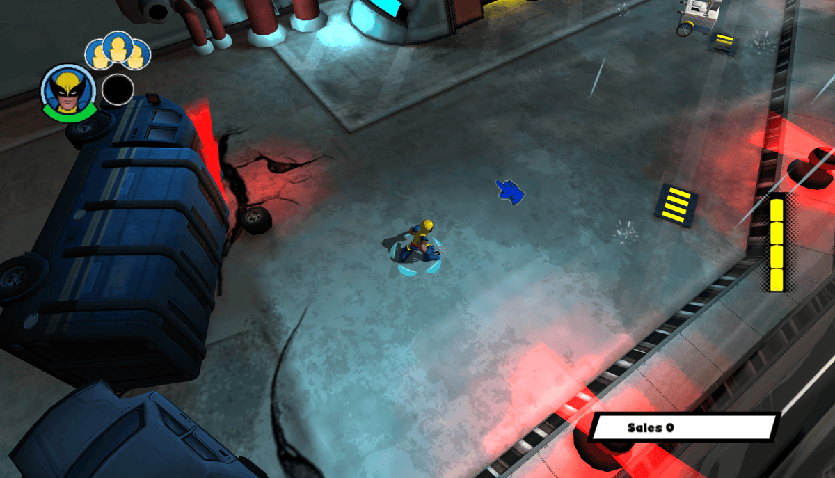 
Marvel Super Hero Squad: Comic Combat | Wii | gameplay screenshot 1