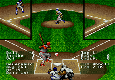 
R.B.I. Baseball 4 | Genesis | gameplay screenshot 1