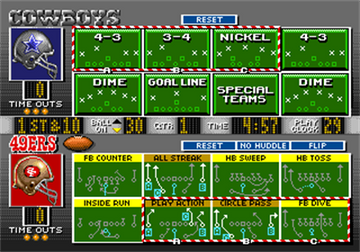 
Madden NFL '94 | Genesis | gameplay screenshot 4
