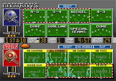 
Madden NFL '94 | Genesis | gameplay screenshot 4