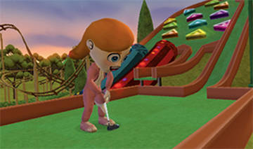 
Crazy Mini Golf 2 | Wii | gameplay screenshot 1