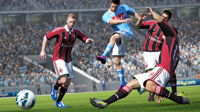 
FIFA 14 | Xbox One | gameplay screenshot 1 | Region: North America | Source: LaunchBox