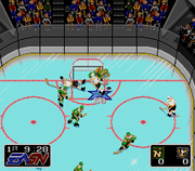 
NHL Hockey | Genesis | gameplay screenshot 2