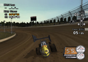 
Sprint Cars 2: Showdown at Eldora | PlayStation 2 | gameplay screenshot 1