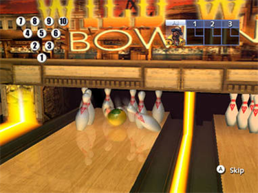 
AMF Bowling Pinbusters! | Wii | gameplay screenshot 3