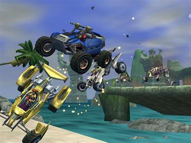 Jak X: Combat Racing | PlayStation 2 | gameplay screenshot 2 | Region: North America | Source: LaunchBox