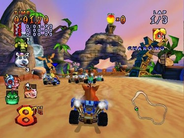 
Crash Nitro Kart | GameCube | gameplay screenshot 1