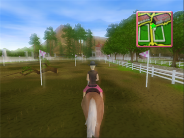 
Barbie Horse Adventures: Riding Camp | PlayStation 2 | gameplay screenshot 1 | Region: North America | Source: LaunchBox