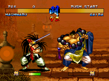 
Samurai Shodown III: Blades of Blood | PlayStation | gameplay screenshot 1