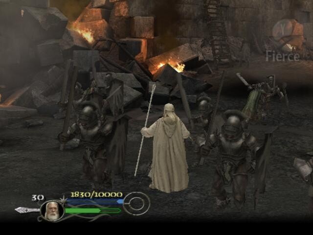 The Lord of the Rings: The Return of the King | GameCube | gameplay screenshot 1