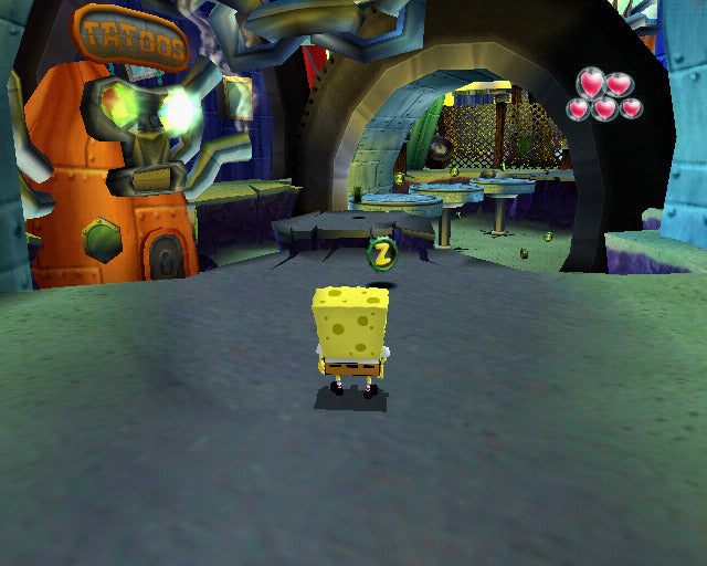 
SpongeBob SquarePants: Creature from the Krusty Krab | PlayStation 2 | gameplay screenshot 2