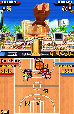 Mario Hoops 3 on 3 | Nintendo DS | gameplay screenshot 5