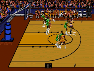 
Bulls vs. Lakers and the NBA Playoffs | Genesis | gameplay screenshot 2