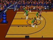 
Bulls vs. Lakers and the NBA Playoffs | Genesis | gameplay screenshot 2