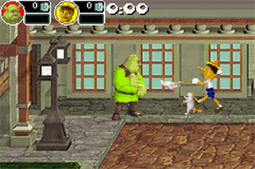 
Shrek SuperSlam | Game Boy Advance | gameplay screenshot 1