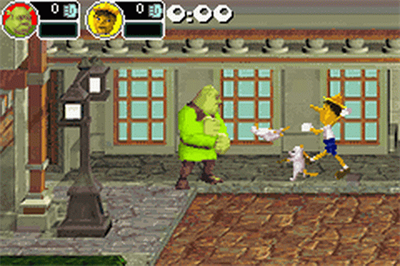 
Shrek SuperSlam | Game Boy Advance | gameplay screenshot 1