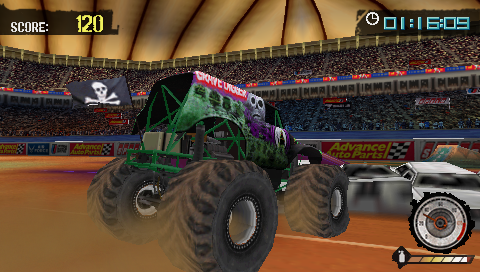
Monster Jam: Path of Destruction | PSP | gameplay screenshot 2
