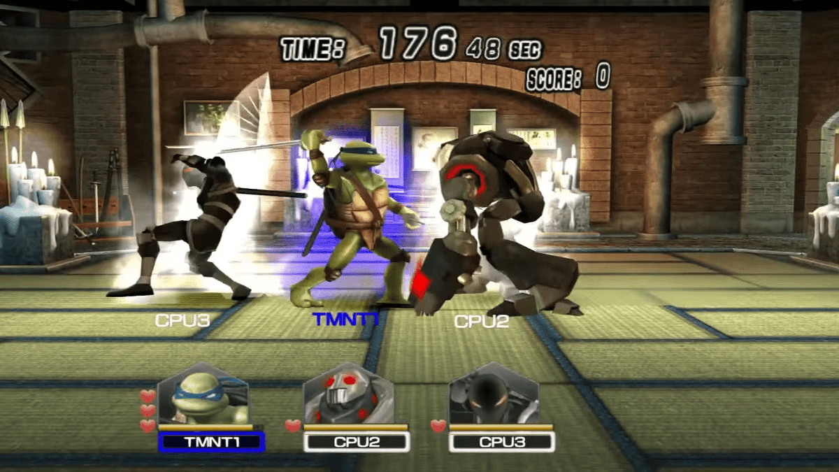 
Teenage Mutant Ninja Turtles: Smash-Up | PlayStation 2 | gameplay screenshot 4